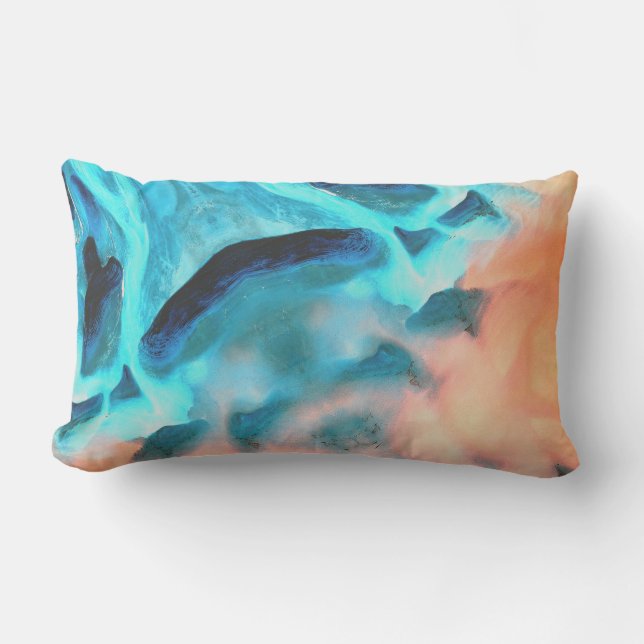 Cojín Lumbar Pillow de diseño de Aqua (Anverso)