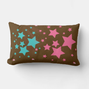 Cojín Lumbar Pillow de estrellas coloridas