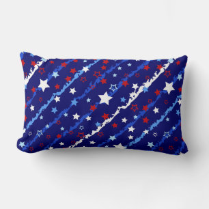 Cojín Lumbar Pillow de estrellas patrióticas