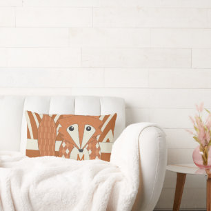Cojín Lumbar Pillow de Fox estilizada monogramada