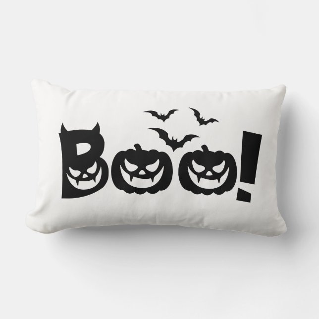 Cojín Lumbar Pillow de Halloween (Anverso)