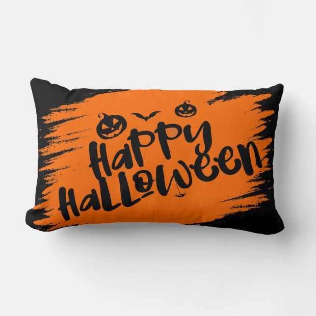Cojín Lumbar Pillow de Halloween (Anverso)