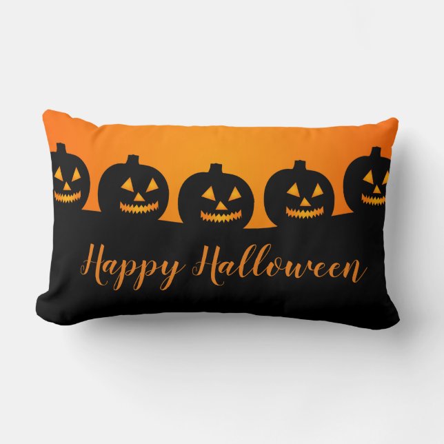 Cojín Lumbar Pillow de Halloween (Anverso)