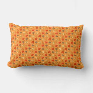 Cojín Lumbar Pillow de hojas de otoño