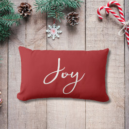 Cojín Lumbar Pillow de la joya roja