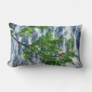 Cojín Lumbar Pillow de las cataratas de pájaro
