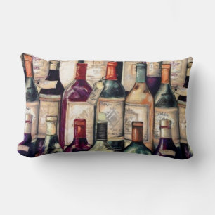 Cojín Lumbar Pillow de los amantes del vino