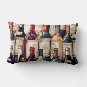 Cojín Lumbar Pillow de los amantes del vino