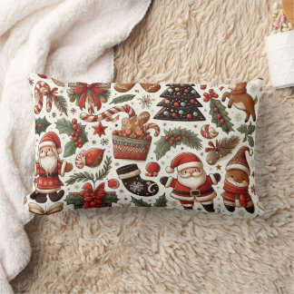 Cojín Lumbar Pillow de los animales de la tierra de las maravil