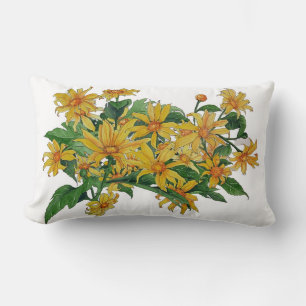 Cojín Lumbar Pillow de margarita amarilla