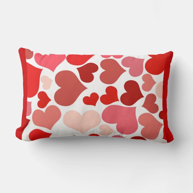 Cojín Lumbar Pillow del corazón y el amor (Anverso)
