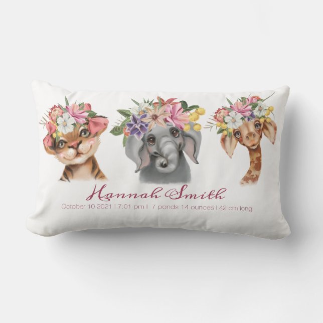 Cojín Lumbar Pillow del niño personalizado (Anverso)