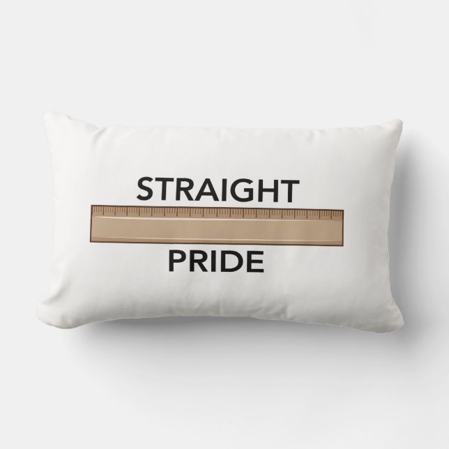 Cojín Lumbar Pillow del Orgullo Directo (Anverso)
