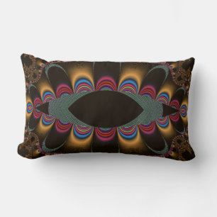 Cojín Lumbar Pillow en negro y oro - para personalizar