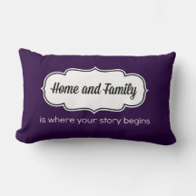 Pillow Hogar Y Familia (13 x 21)