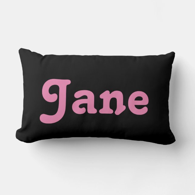 Cojín Lumbar Pillow Jane (Anverso)
