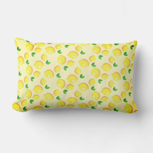 Cojín Lumbar Pillow Lemons amarillo