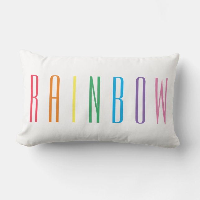 Cojín Lumbar Pillow Lumbar de RAINBOW (Anverso)