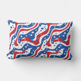 Cojín Lumbar Pillow Patriótico