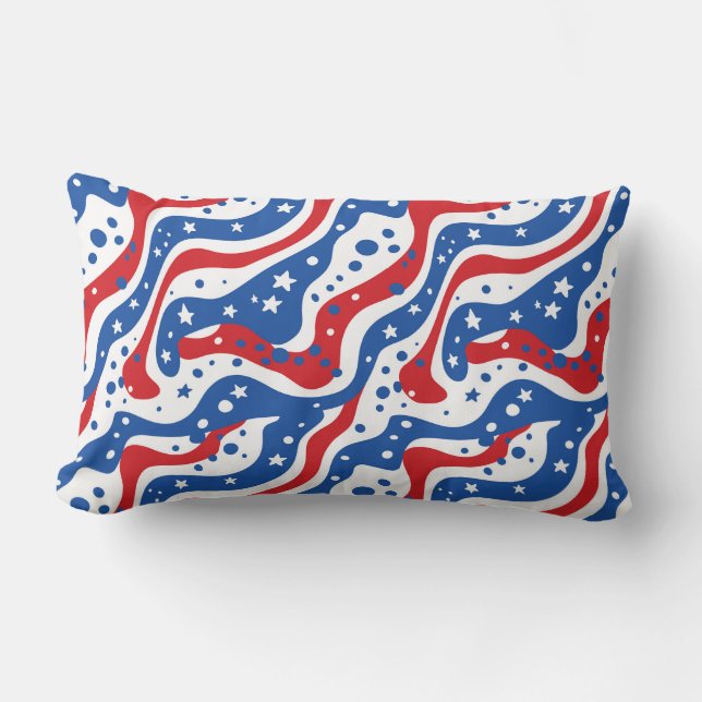 Cojín Lumbar Pillow Patriótico (Anverso)