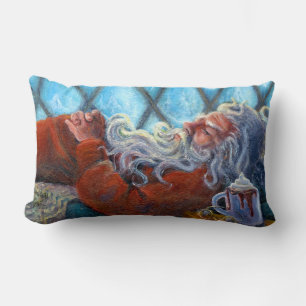 Cojín Lumbar Pillow "Santa Napping"