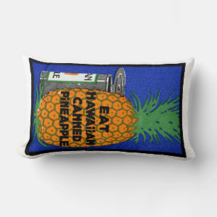 Cojín Lumbar Piña hawaiana vintage