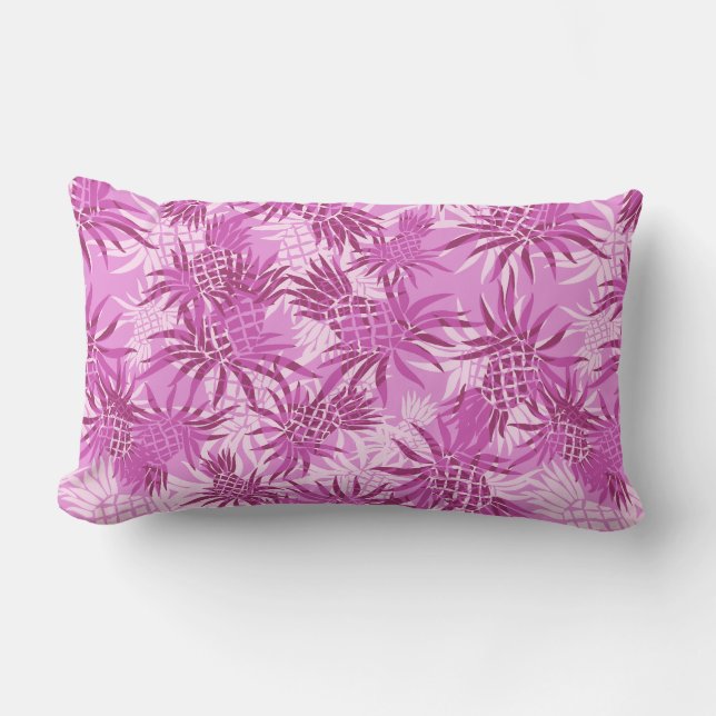 Cojín Lumbar Pineapple Camo Hawái Pillows Lumbar (Anverso)