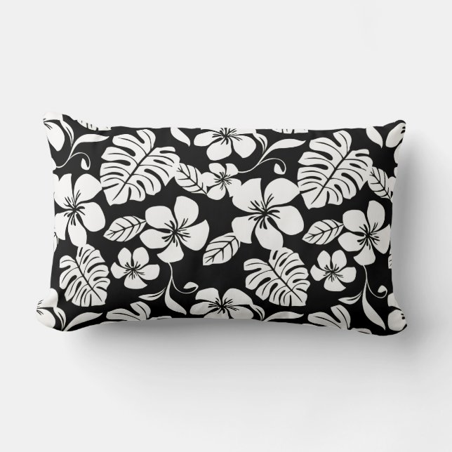 COJÍN LUMBAR PINK BIKINI (NEGRO/BLANCO) (Anverso)