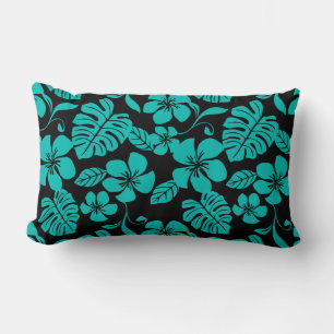 COJÍN LUMBAR PINK BIKINI (NEGRO/VERDE AZULADO)