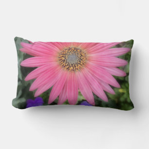 Cojín Lumbar Pink Gerbera Daisy Lumbar Pillow