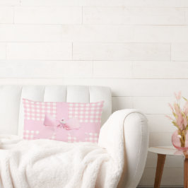 Cojín Lumbar Pink Gingham