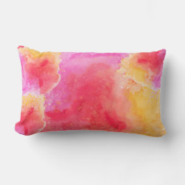 Cojín Lumbar pintura colorida