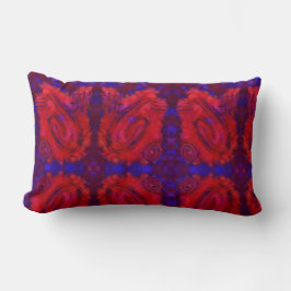 Cojín Lumbar Pintura de Dedo - Escena de Crimen