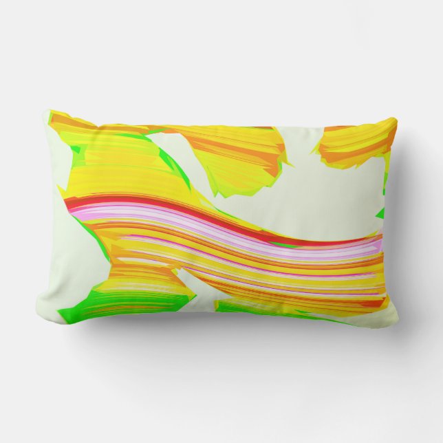 Cojín Lumbar Pinza arco iris (Anverso)