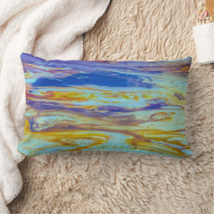 Cojín Lumbar Piscina Yellowstone Lava Swirls