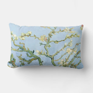 Cojín Lumbar PixDezines Van Gogh Flor de Almendro en Saint-Rémy