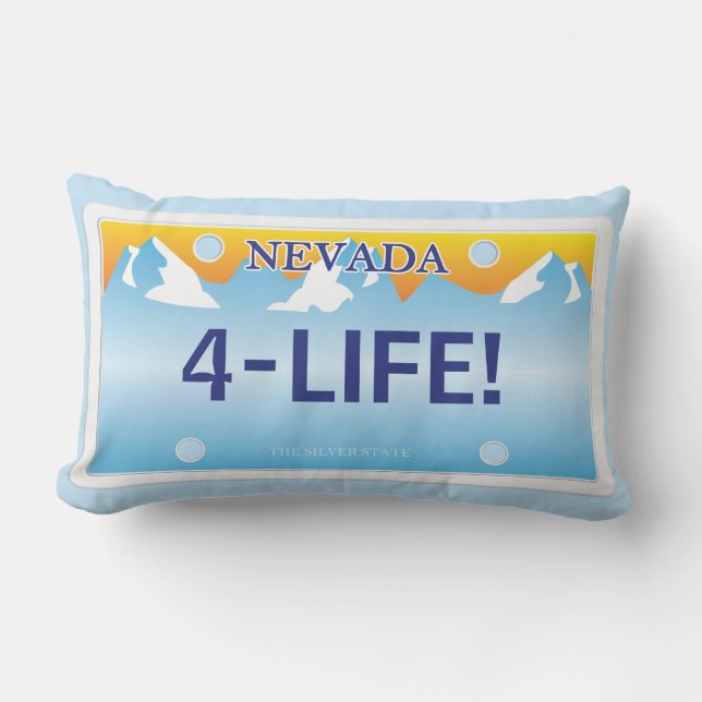 Cojín Lumbar Placas de Nevada (Anverso)