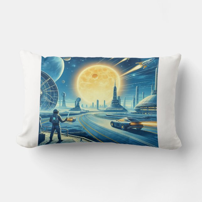 Cojín Lumbar Planeta (Anverso)