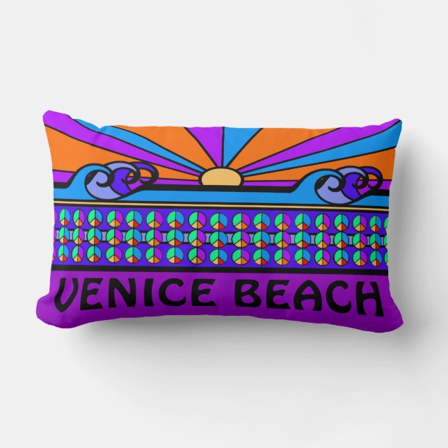 COJÍN LUMBAR PLAYA DE VENECIA (Anverso)