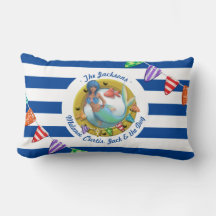 Playa Nautical Blue Strin Mermaid Family Holiday