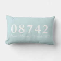 Playa Point Agradable NJ 08742 Pillow, Regalo Real