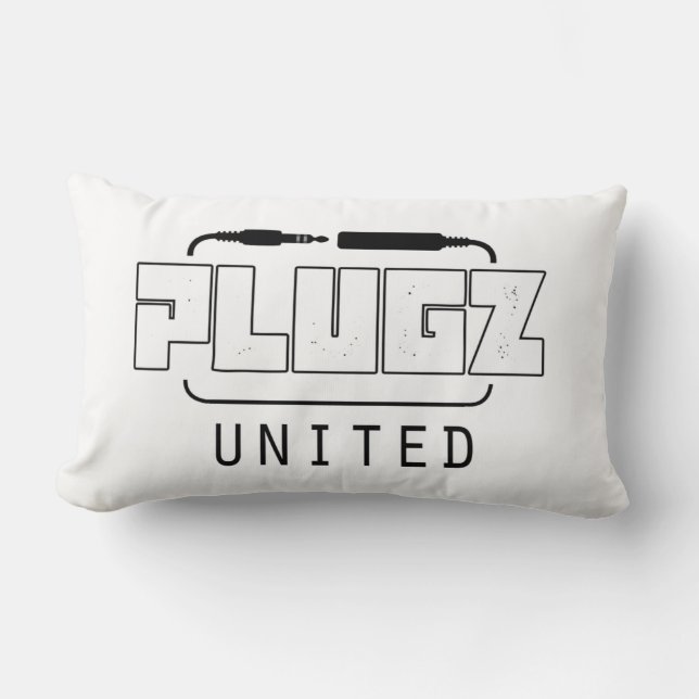 Cojín Lumbar Plugz Throw pillow (Anverso)