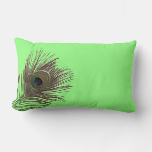 Cojín Lumbar Pluma de pavo real