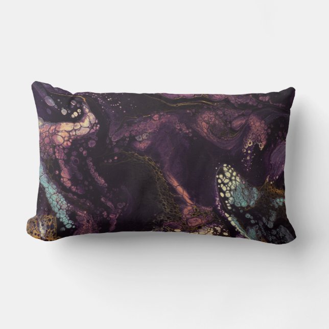 Cojín Lumbar Plumb the Depths Throw Pillow (Anverso)