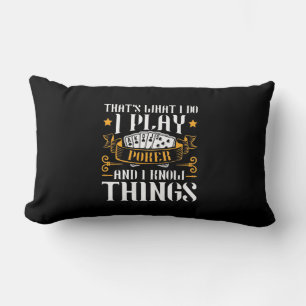 Cojín Lumbar Poker que es lo que juego