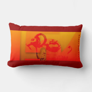 Cojín Lumbar Pop 2015 Ram Sheep Goat Year - Pillow