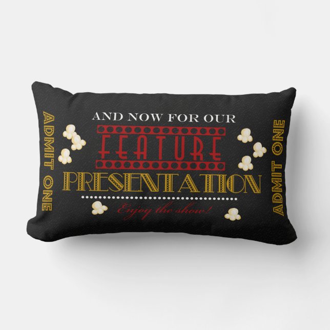 Cojín Lumbar popcornPillow de la presentación de la (Anverso)