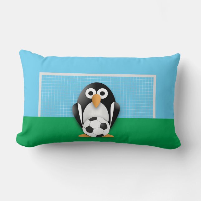 Cojín Lumbar Portero pingüino (Anverso)