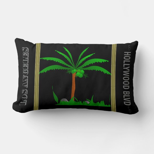 Cojín Lumbar Poster Hollywood Blvd. Pillow Lumbar (Anverso)
