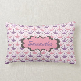 Cojín Lumbar Princesa Crown Personalized Pillow Cushion